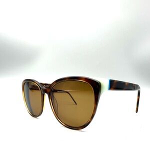 NW 77th USA Eyeglasses Frames Lily 56-17-140 Tortoise Green